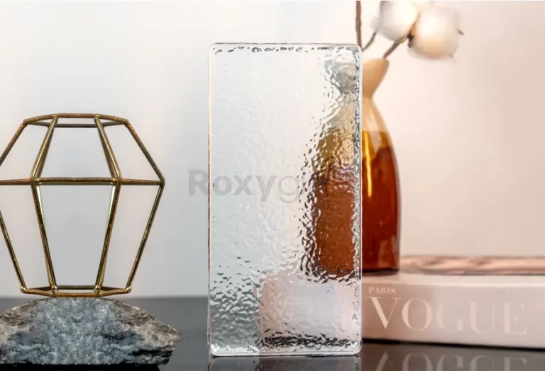 glass brick orange peel