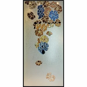 Crystal Diamond Glass Blooming Rose